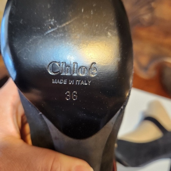 CHLOÉ | Black Mary Jane Pumps - Picture 5 of 6